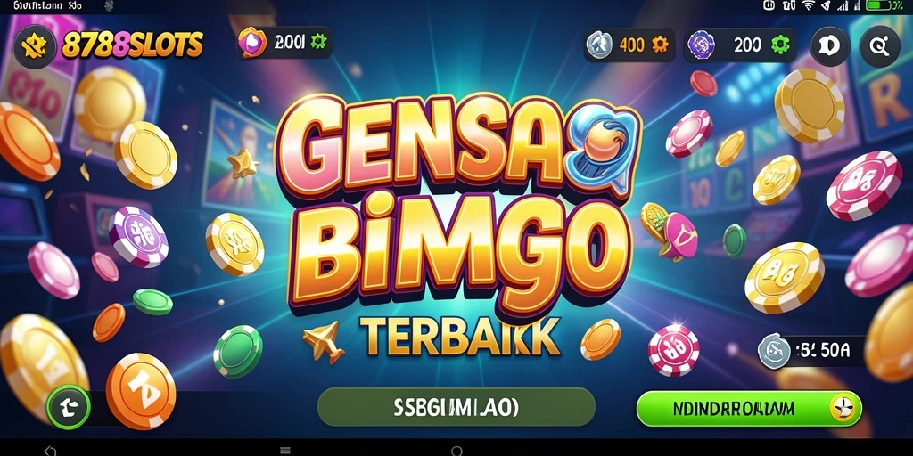 Screenshot gameplay 8728SLOTS yang menampilkan momen seru permainan Bingo.