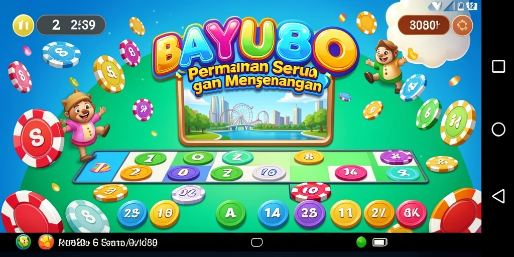 Tampilan gameplay AYU89 yang menampilkan keseruan permainan Bingo.