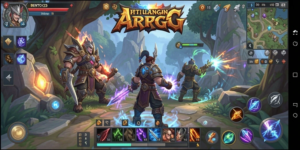Screenshot menampilkan pertarungan intens di BENTO123 dengan grafis luar biasa.