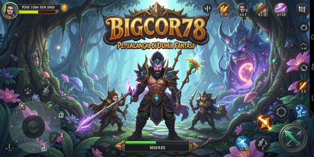 Tampilan gameplay seru dari BIGCOR78 dalam petualangan yang penuh tantangan.