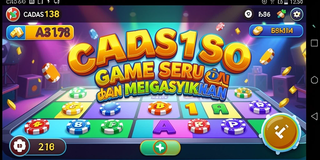 Tampilan utama gameplay Bingo yang menarik di CADAS138.