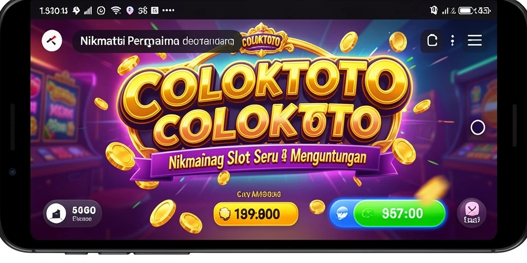 Tampilan screenshot gameplay COLOKTOTO yang seru dan mendebarkan.