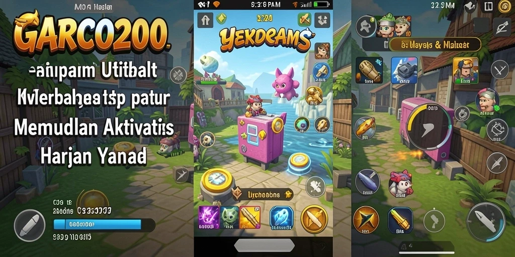 Screenshot GARCO200 menampilkan antarmuka pengguna yang sederhana dan fungsional.