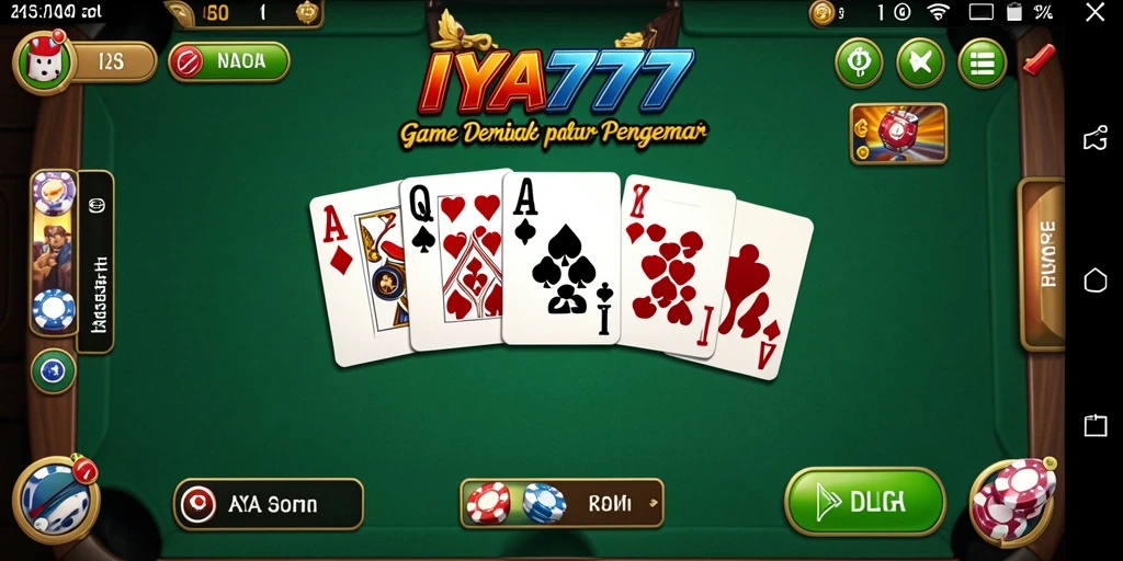 Gameplay seru Domino dengan tingkat kompetisi yang tinggi.