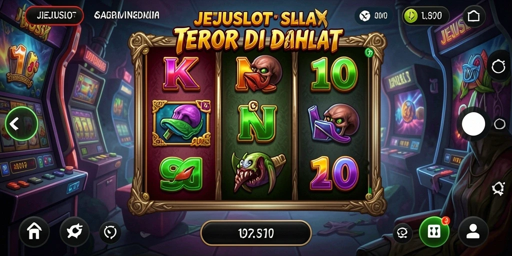 Screenshot gameplay menakutkan di JEJUSLOT yang penuh ketegangan.