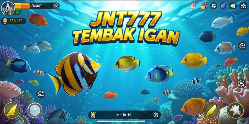 Gameplay seru menembak ikan di JNT777.