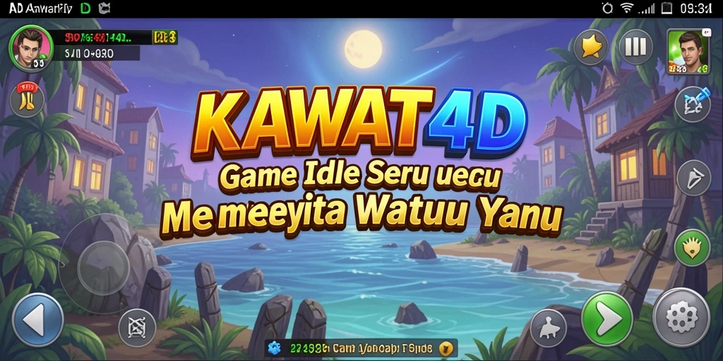Tampilan gameplay KAWAT4D yang menarik dan interaktif.