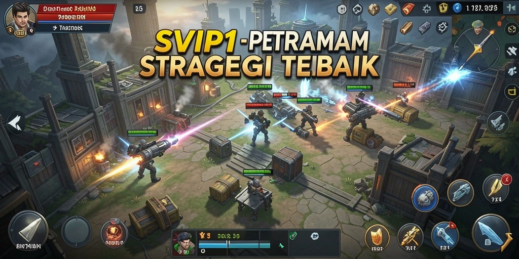 Tampilan menarik dari gameplay SVIP1 yang strategis.