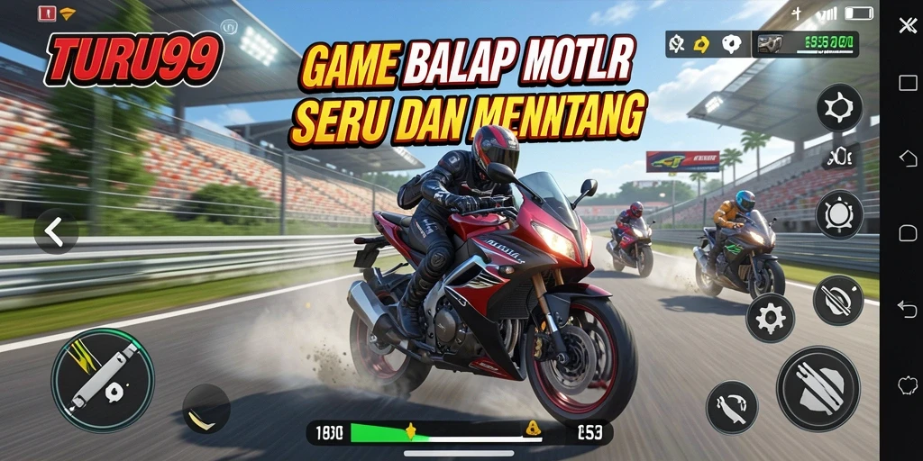 Tampilan gameplay seru dan menegangkan di TURU99.